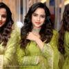 Vaishnavi Chaitanya stuns in parrot green anarkali