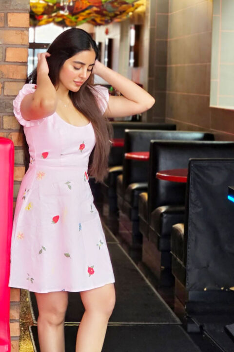 Kushita Kallapu is a vision in soft-toned Forever New wear