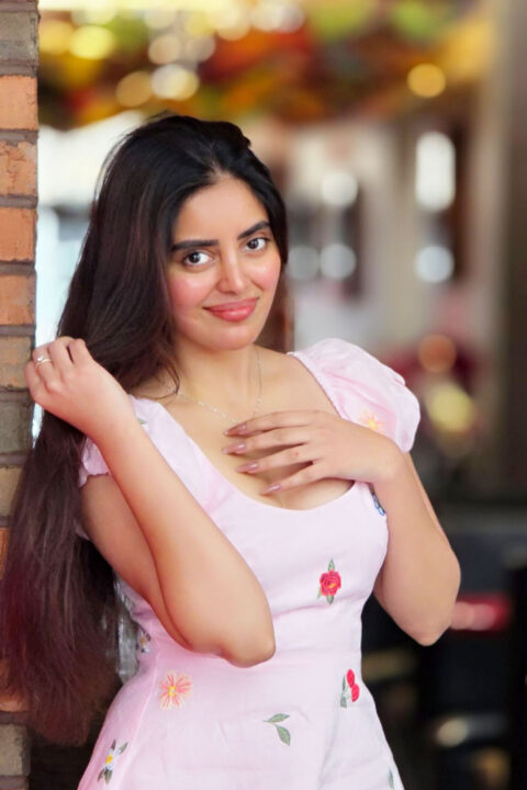 Kushita Kallapu aces the pastel dress game in Forever New