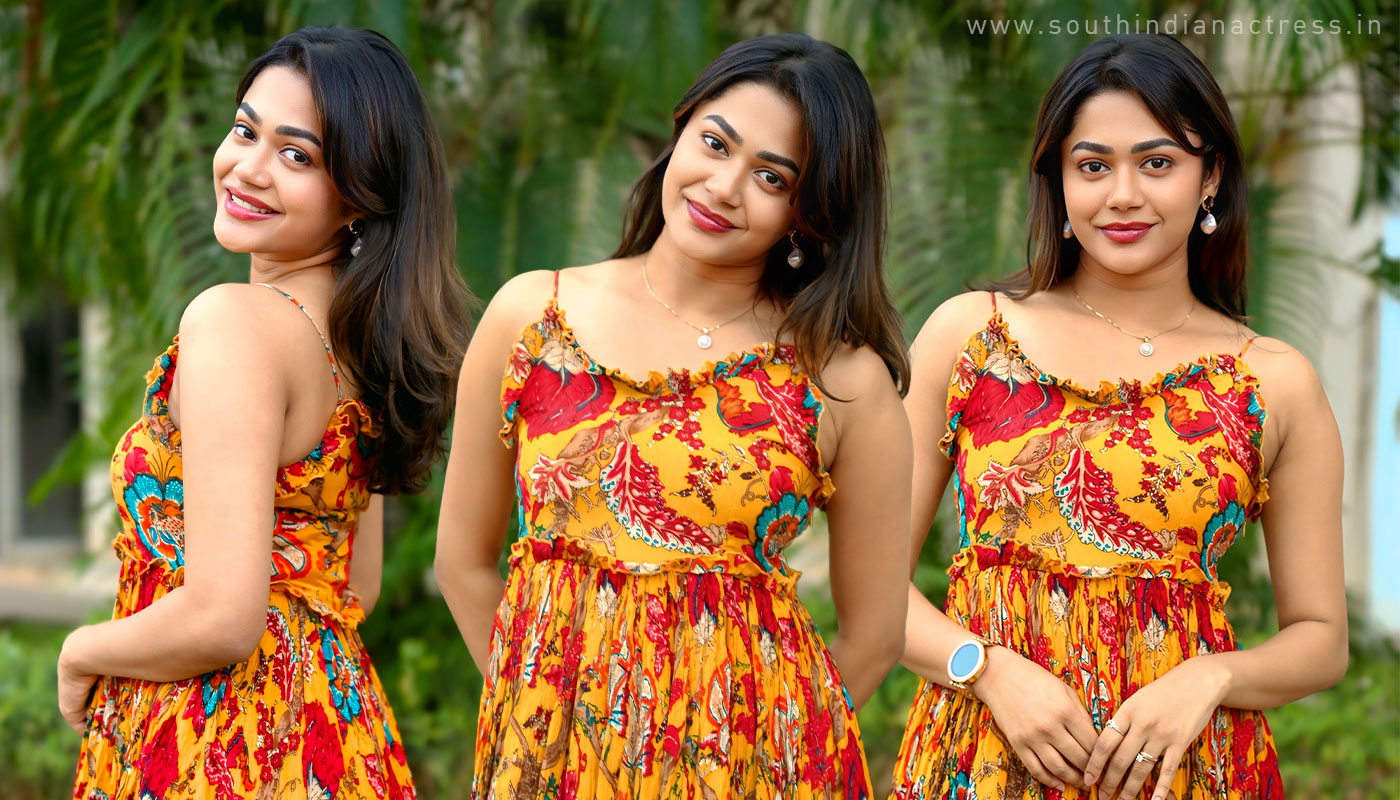 Payal Radhakrishna sizzles in bold yellow at Chaurya Paatam trailer reveal