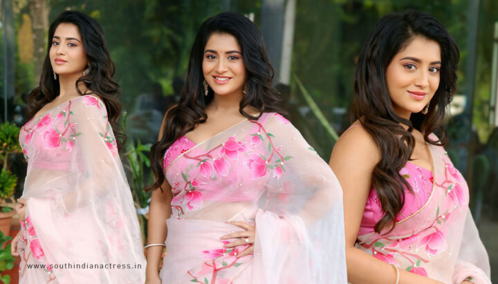 Rashi Singh wins hearts with floral saree look