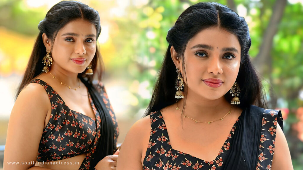 Sumaya Reddy in lehenga stills at Dear Uma movie interview