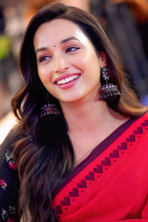 Srinidhi Shetty in handloom look is talk of HIT 3 celebration