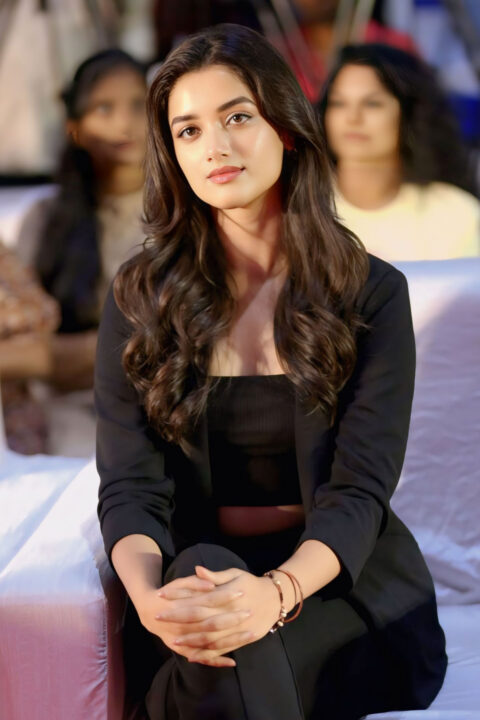 Bhagyashri Borse Stylish Stills from Kingdom Press Meet