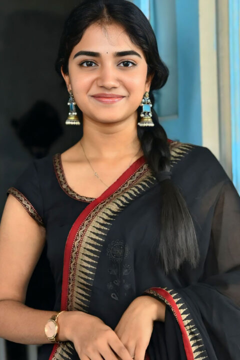 Malavika Manoj in black suit steals spotlight at Oh Bhama Ayyo Rama event