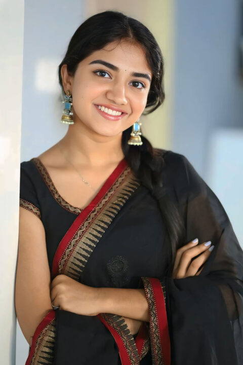 Malavika Manoj interview look in black suit wins hearts at film promo