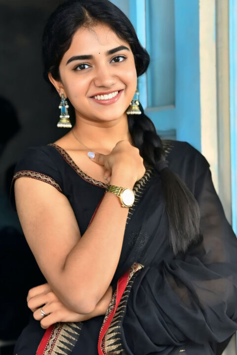 Malavika Manoj slays traditional glam in black suit for Oh Bhama Ayyo Rama