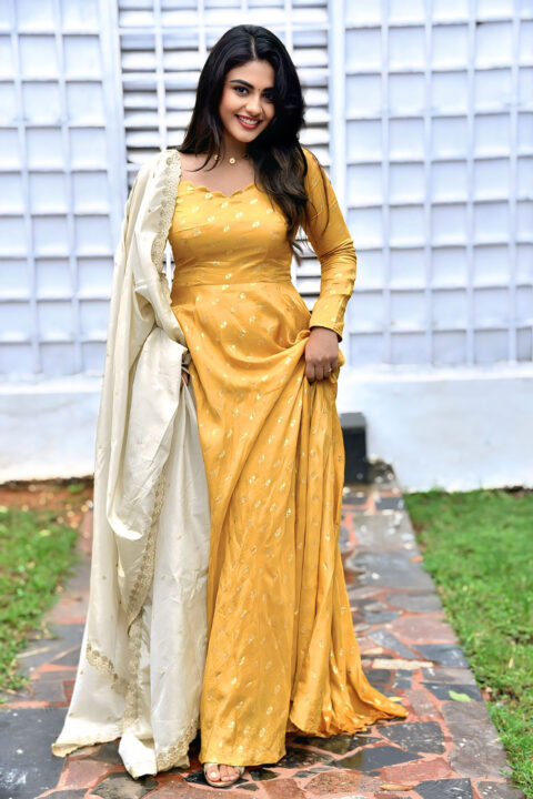 Nayan Sarika in Festive Look for Pink Elephant Pictures Event