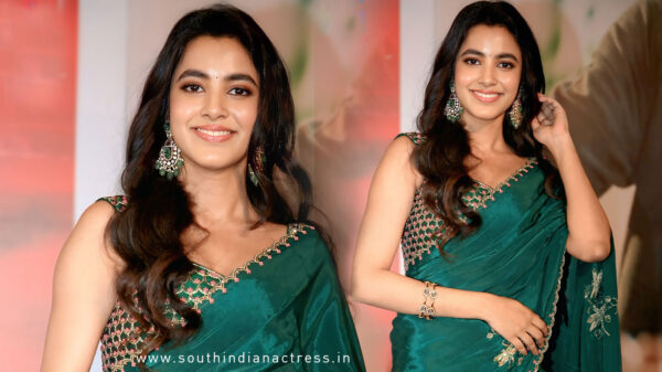 Hey Bhagawan Movie Launch: Shivani Nagaram in Saree Style