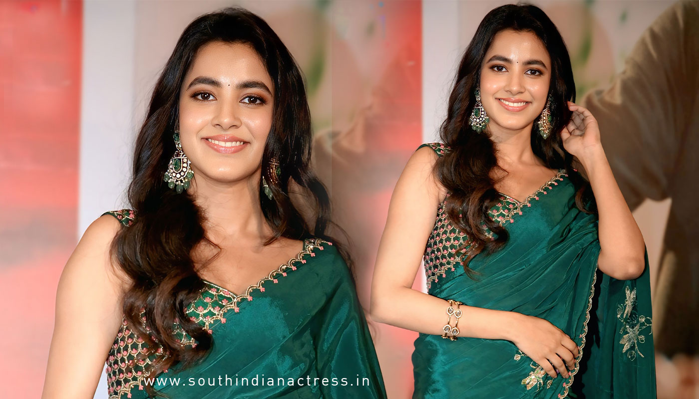 Hey Bhagawan Movie Launch: Shivani Nagaram in Saree Style