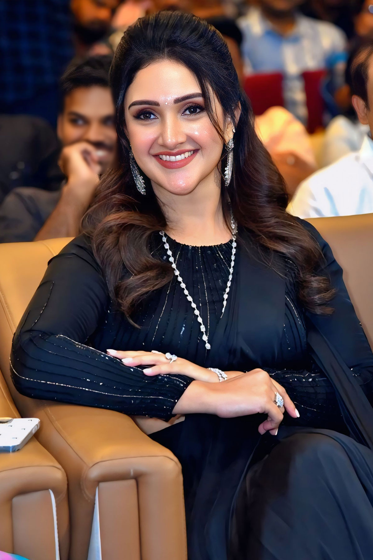 Sridevi Vijaykumar’s Classy Saree for Sundarakanda Pre Release