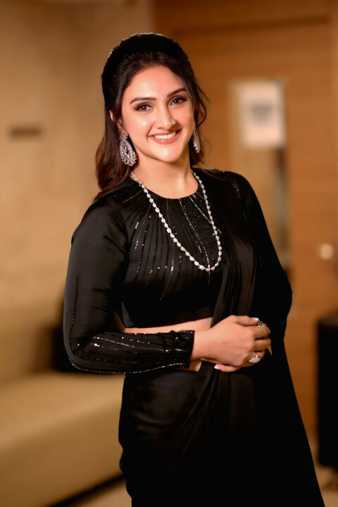 Sridevi Vijaykumar Flawless Look at Sundarakanda Movie Event