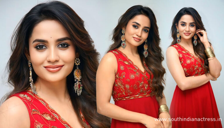 Teju Ashwini Redefines Elegance at Chai Wala Movie Event