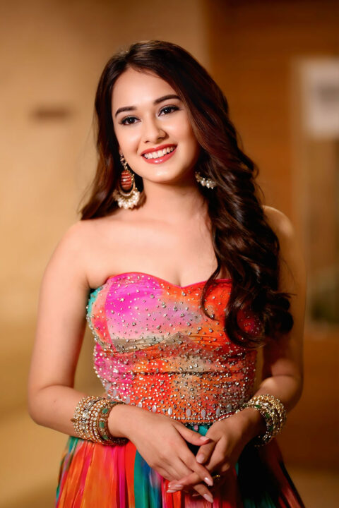 Virti Vaghani in Flawless Appearance at Sundarakanda Pre Release