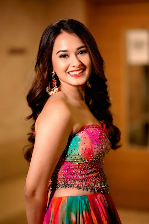 Virti Vaghani in Chic Lehenga Style for Sundarakanda