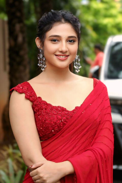 Ritika Nayak in Captivating Style at Mirai Success Event