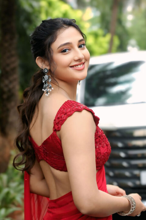 Ritika Nayak Latest Look for Mirai Post-Release Event