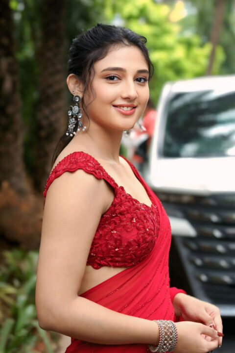 Ritika Nayak in Graceful Presence at Mirai Success Meet