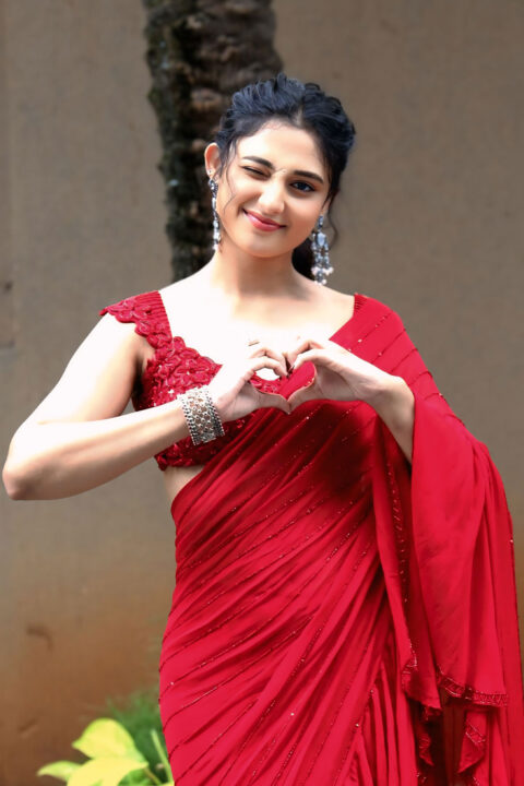 Ritika Nayak Sophisticated Look for Mirai Success Meet