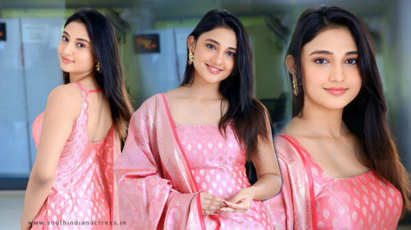 Ritika Nayak in Classy pink Kurta Stills for Mirai