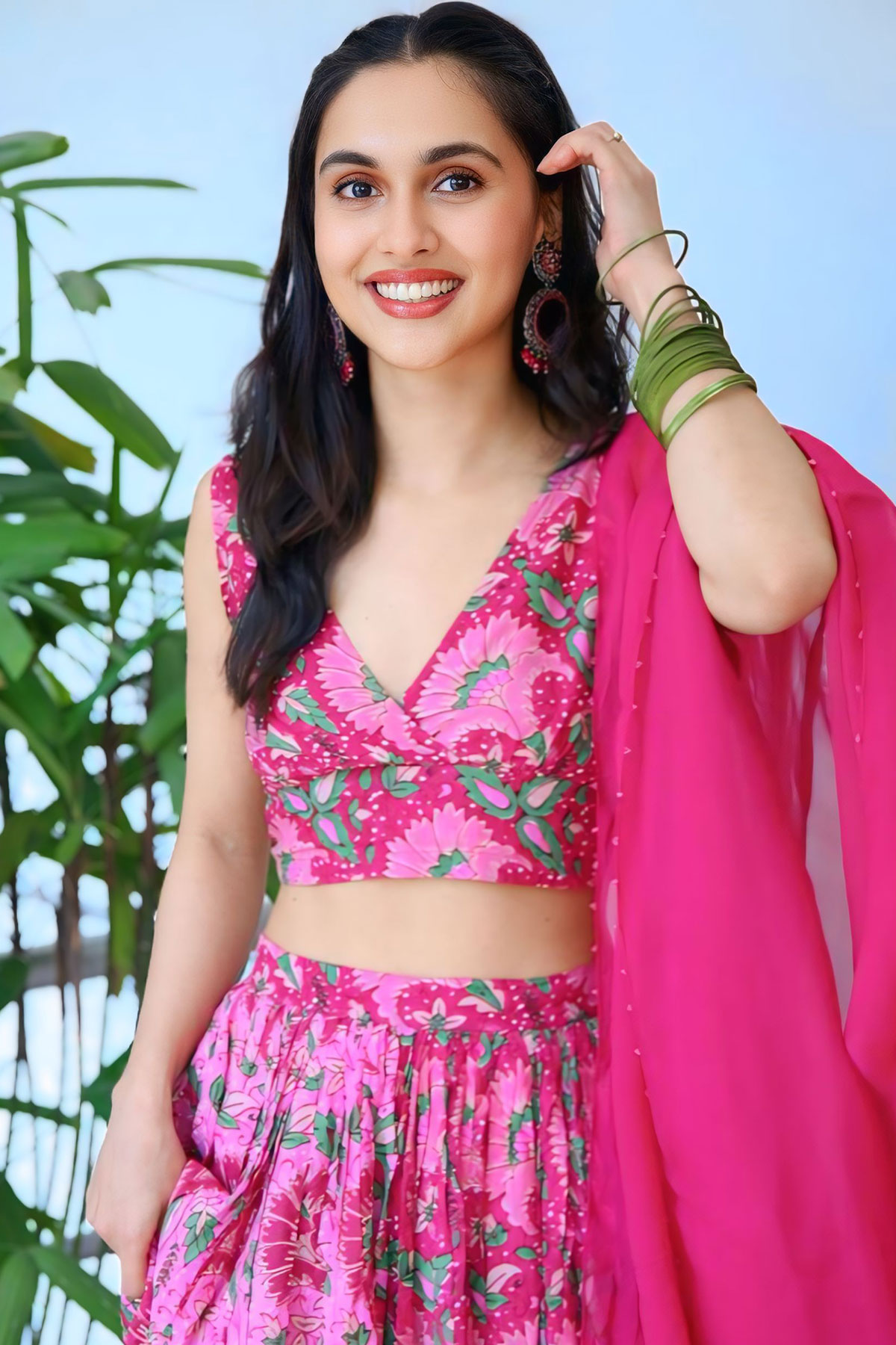 Riya Jithu’s Latest Look for Bhadrakali Movie Interview