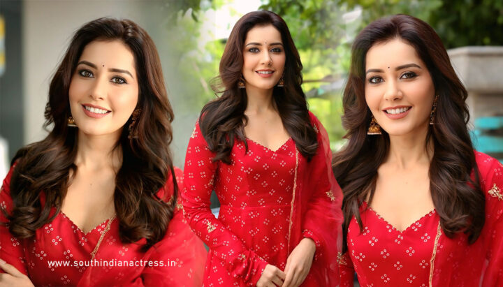 Raashii Khanna at Telusu Kada Interview