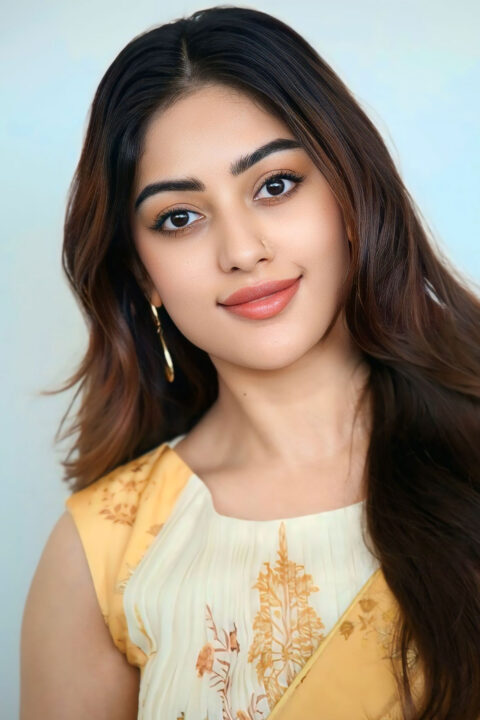 Anu Emmanuel in Radiant Sunny Yellow Saree for The Girlfriend Interviews
