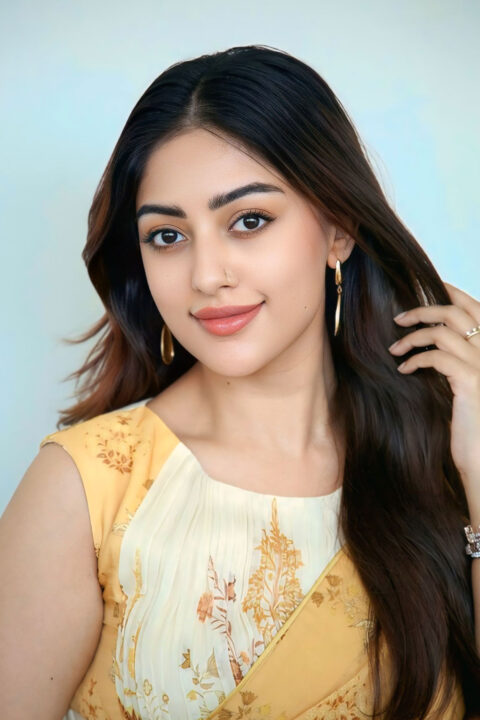 The Girlfriend Promotions: Anu Emmanuel Charming Traditional Look Stills