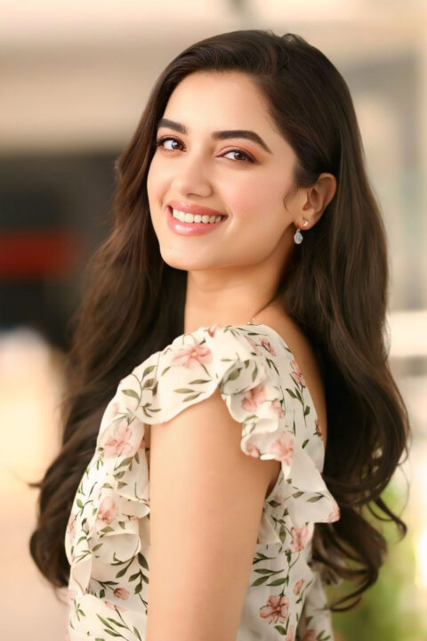 Bhagyashri Borse Continues Stylish Streak with Floral Maxi