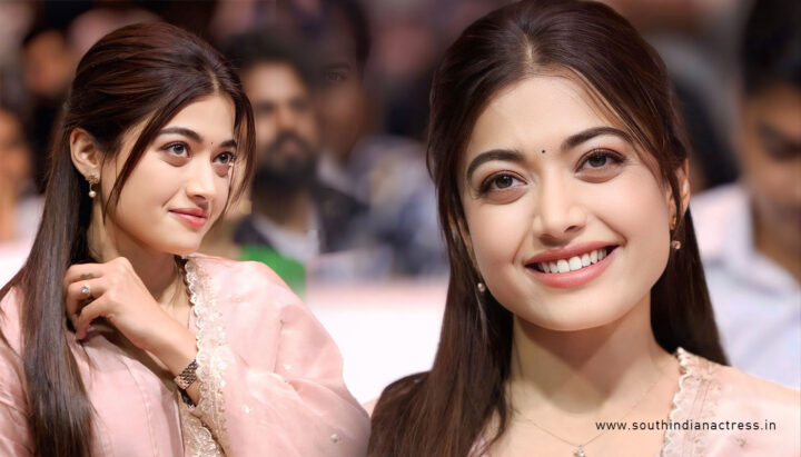 Rashmika Mandanna Simple Yet Sophisticated Anarkali for The Girlfriend