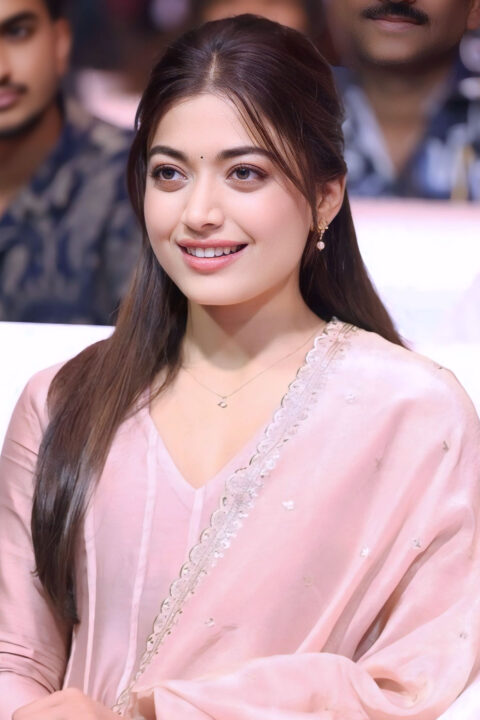 The Girlfriend Success Meet: Rashmika Mandanna Understated Luxury Look