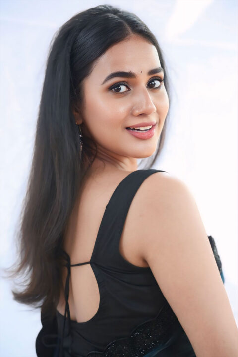 Shreya Rukmini Flawless Look for Chaitanya Gandikota Film Launch