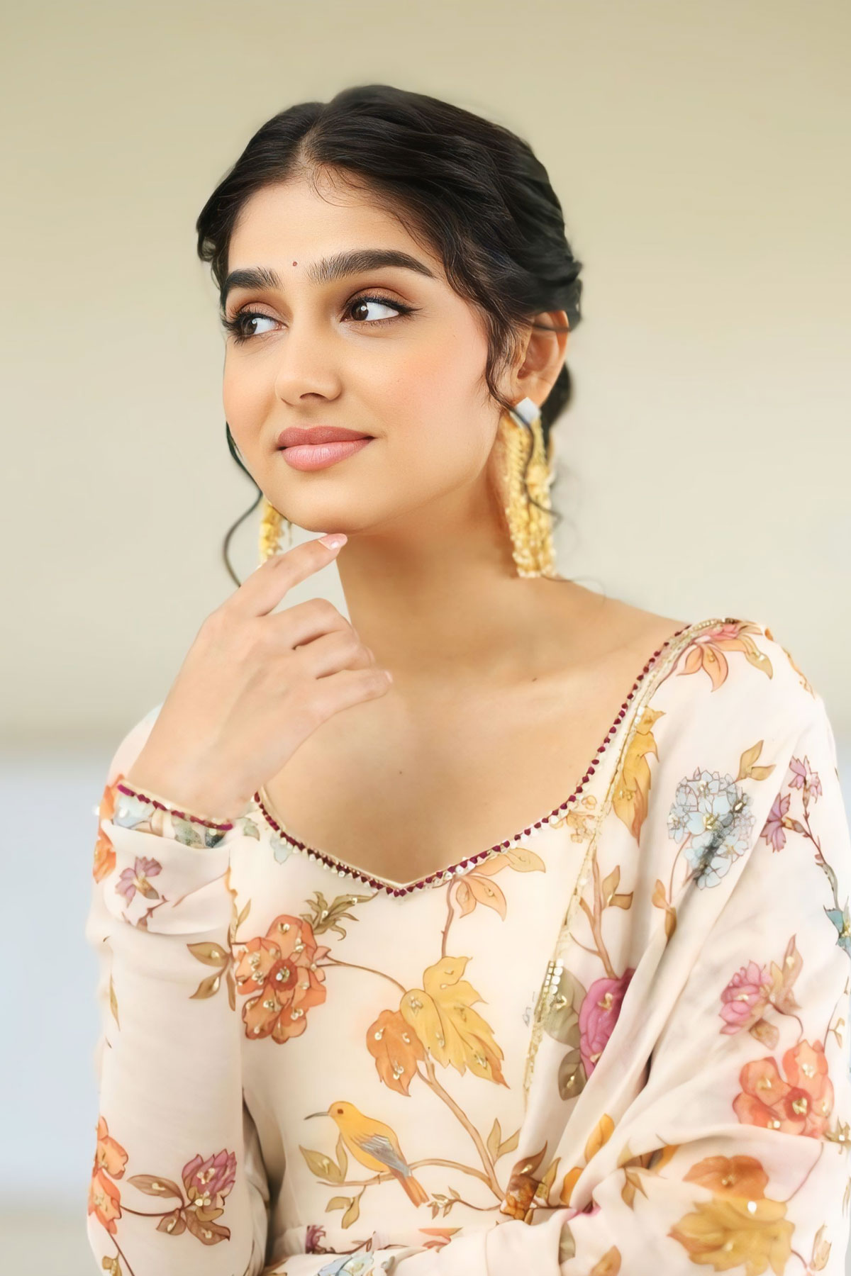 Anaswara Rajan Festive Look for Champion Christmas Release