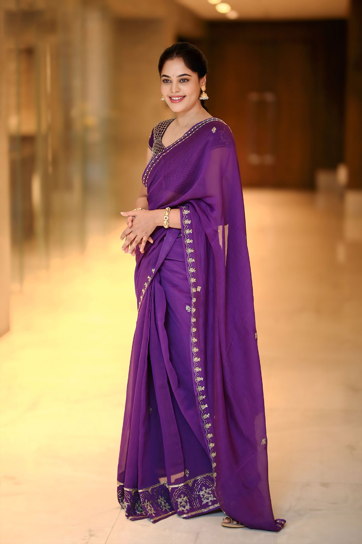 Bindu Madhavi Styled by Nikhitha Bharatha for Dandora Event