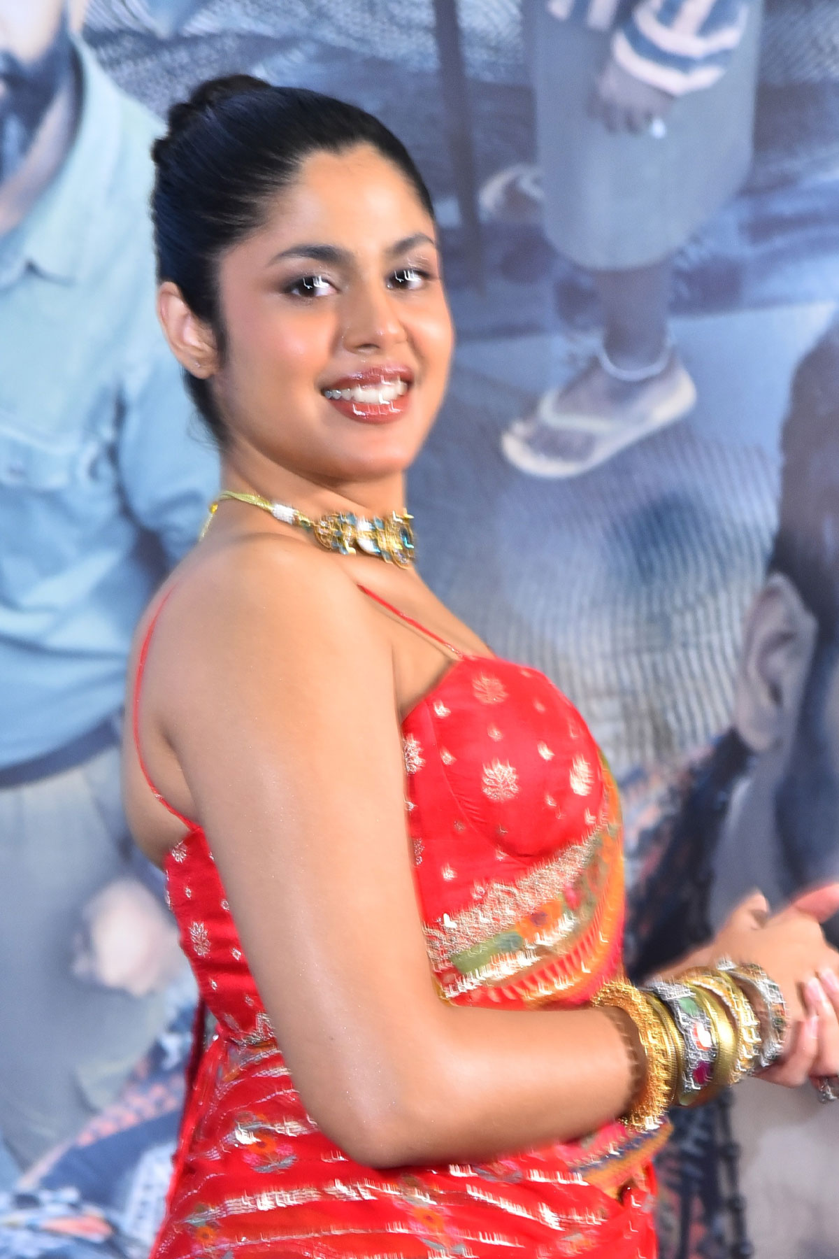 Faria Abdullah and Brahmanandam at Gurram Paapi Reddy Event