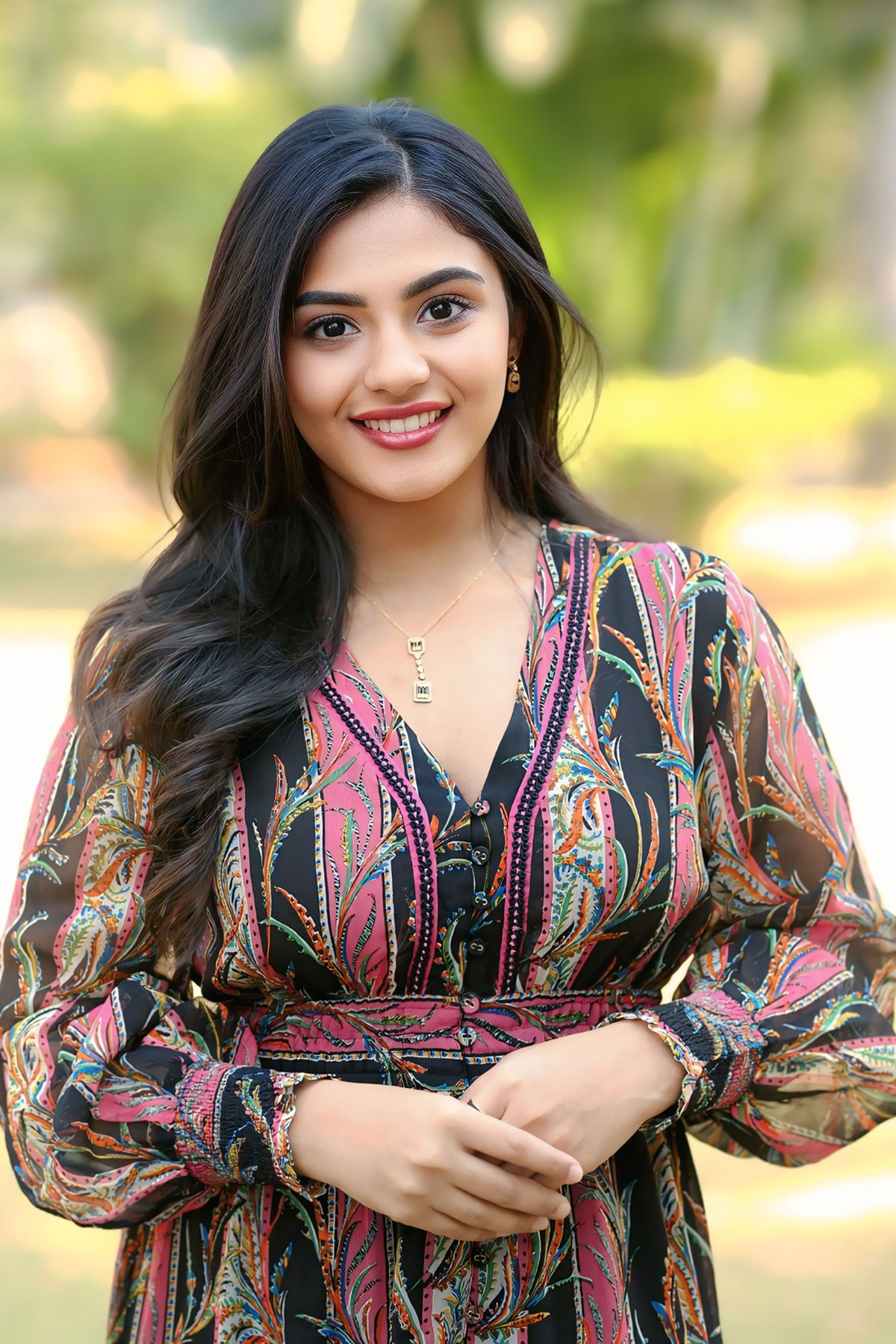 Nayan Sarika  hot stills at her new Movie Launch