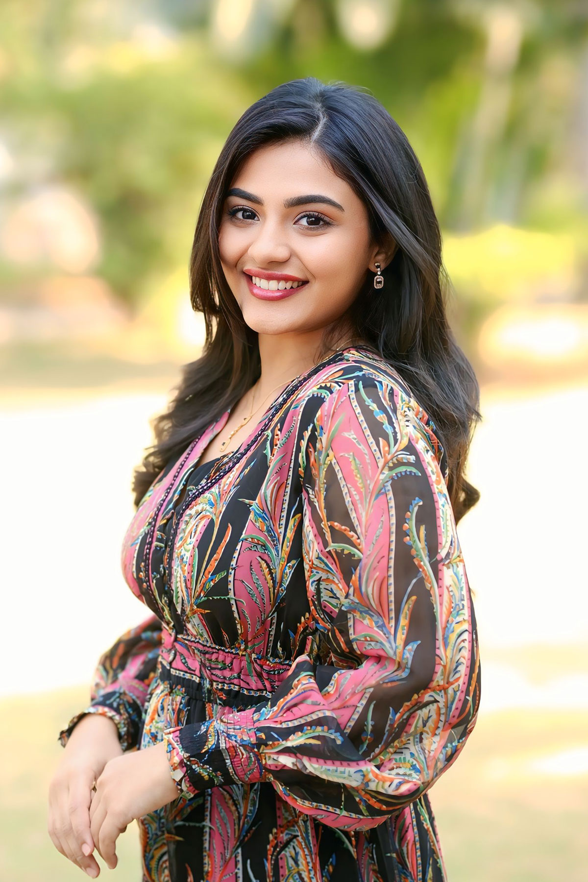 Nayan Sarika Gorgeous Look for Vrusshabha Christmas Promotions