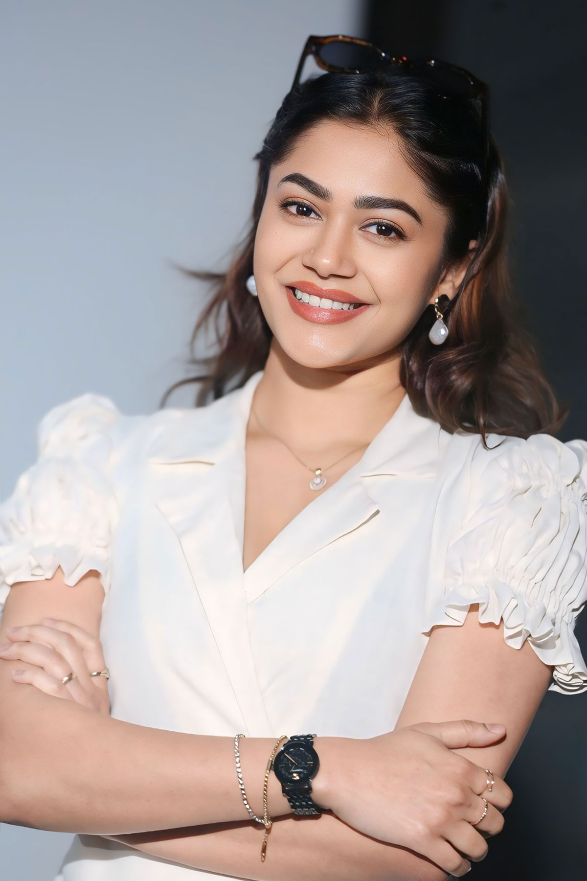 Payal Radhakrishna Relaxed Daytime Vibe at Hyderabad Movie Event