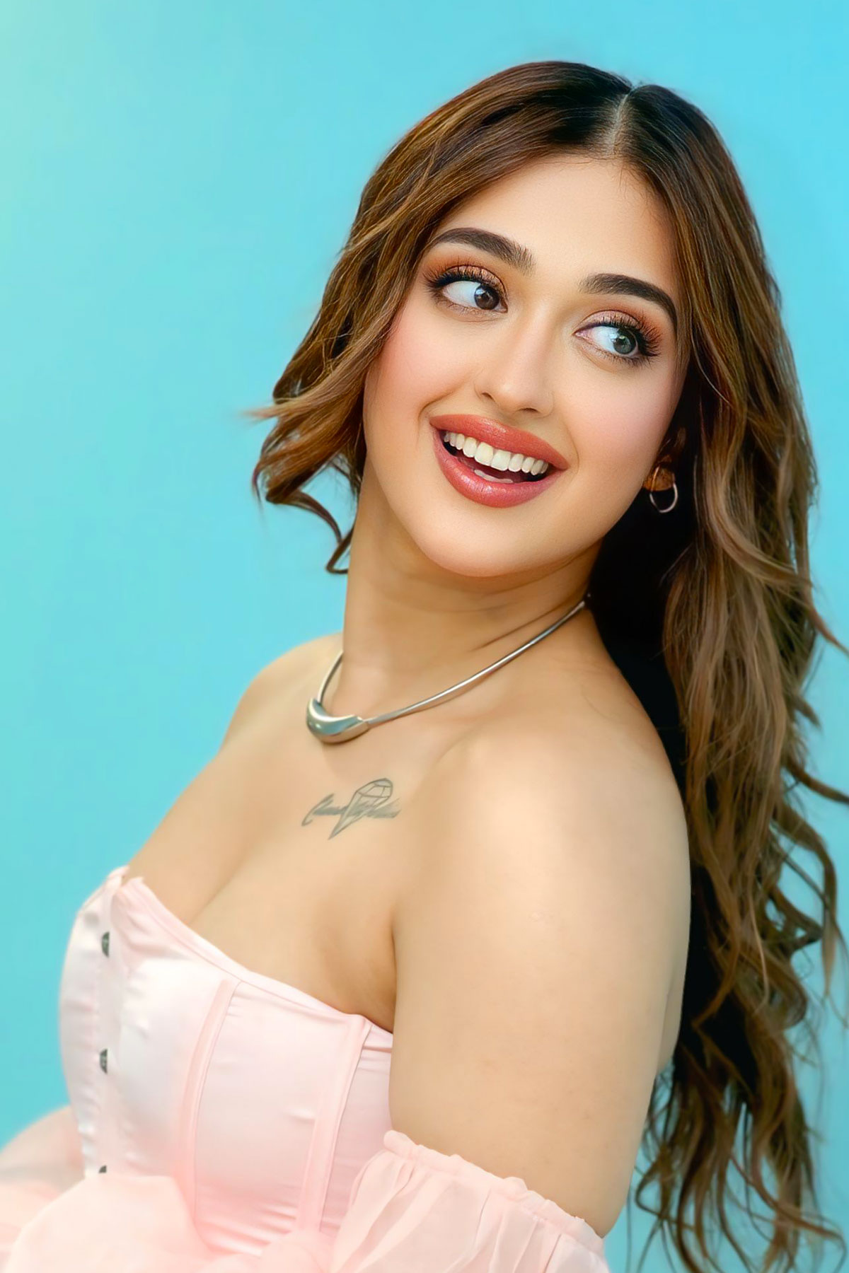 Glamorous Gayatri Bhardwaj at Vishwak Sen’s Cult Teaser Event