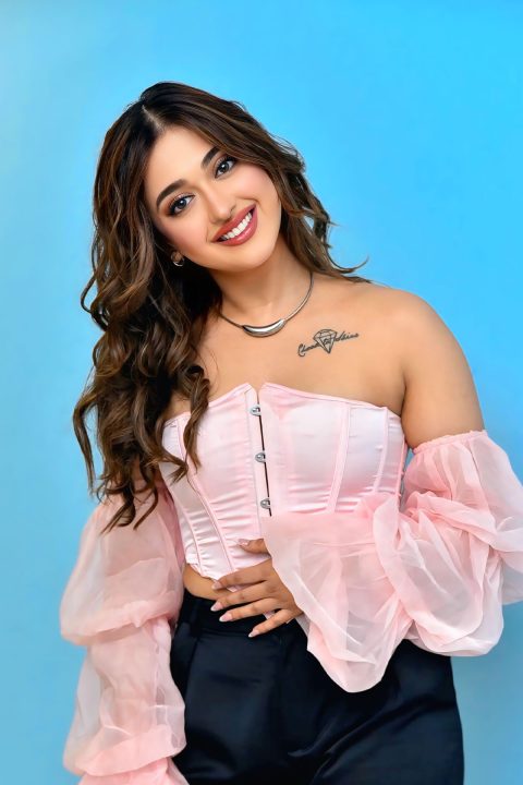 Gayatri Bhardwaj Dramatic Sheer Sleeves & Corset Look for Cult