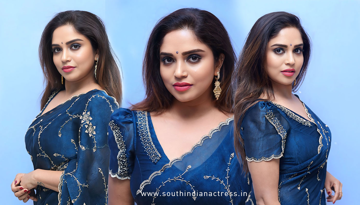 Karunya Chowdary in Dazzling Traditional Look for Erracheera