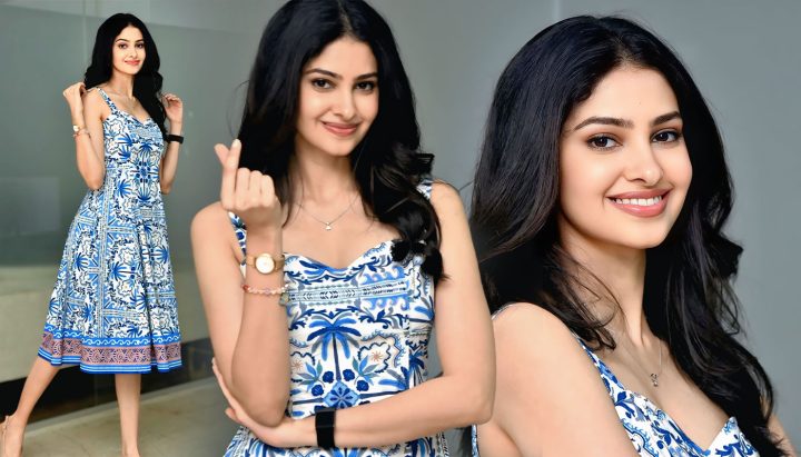 Manasa Varanasi in Fitted Bodice and Elegant Silhouette Stills