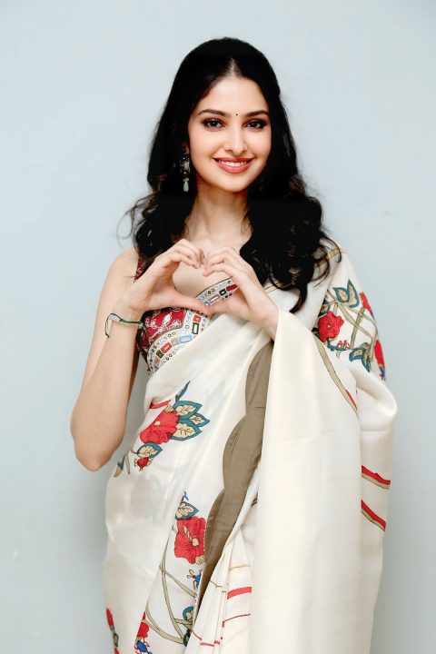 Manasa Varanasi in Floral-Hot Avatar at Couple Friendly Success Celebration