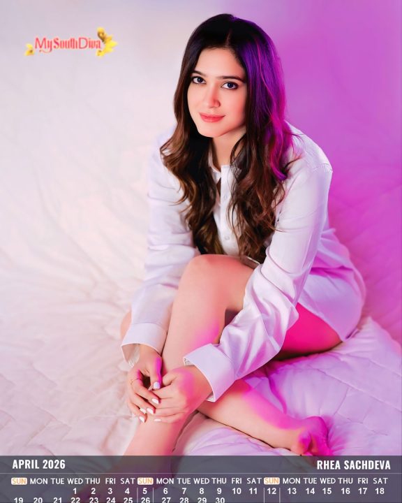 April 2026: Rheaa Sachdeva Exudes Effortless Charm for the My South Diva Calendar Feature