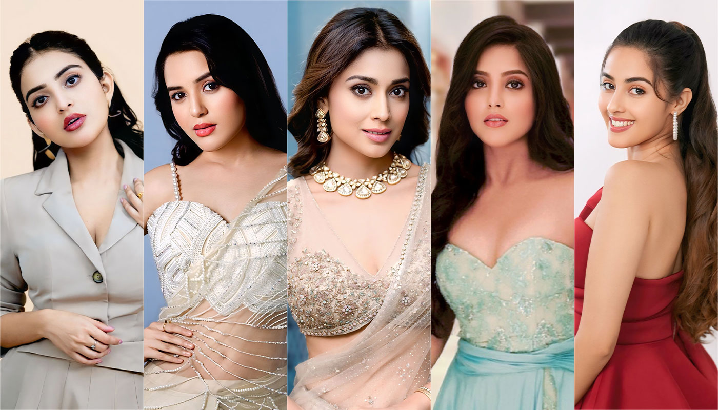 My South Diva Calendar 2026 showcases Shriya Saran, Ananya Nagalla, Simrat Kaur, Gehna Sippy, Riya Suman