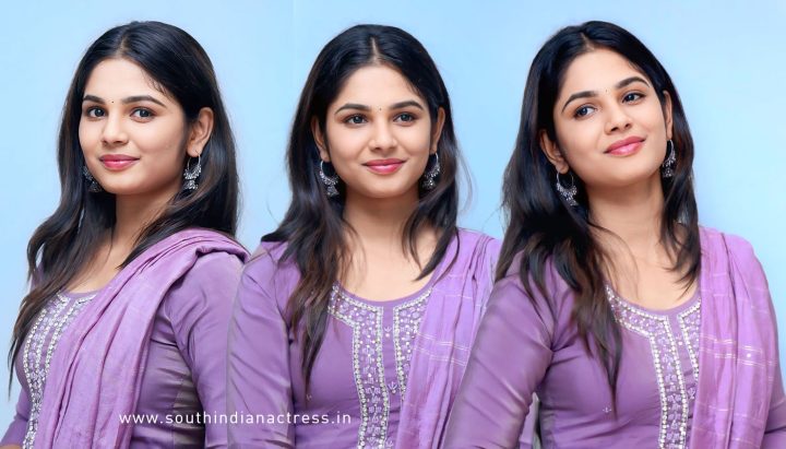 Must-See: RK Dhanusha’s Radiant Lavender Outfit Stills