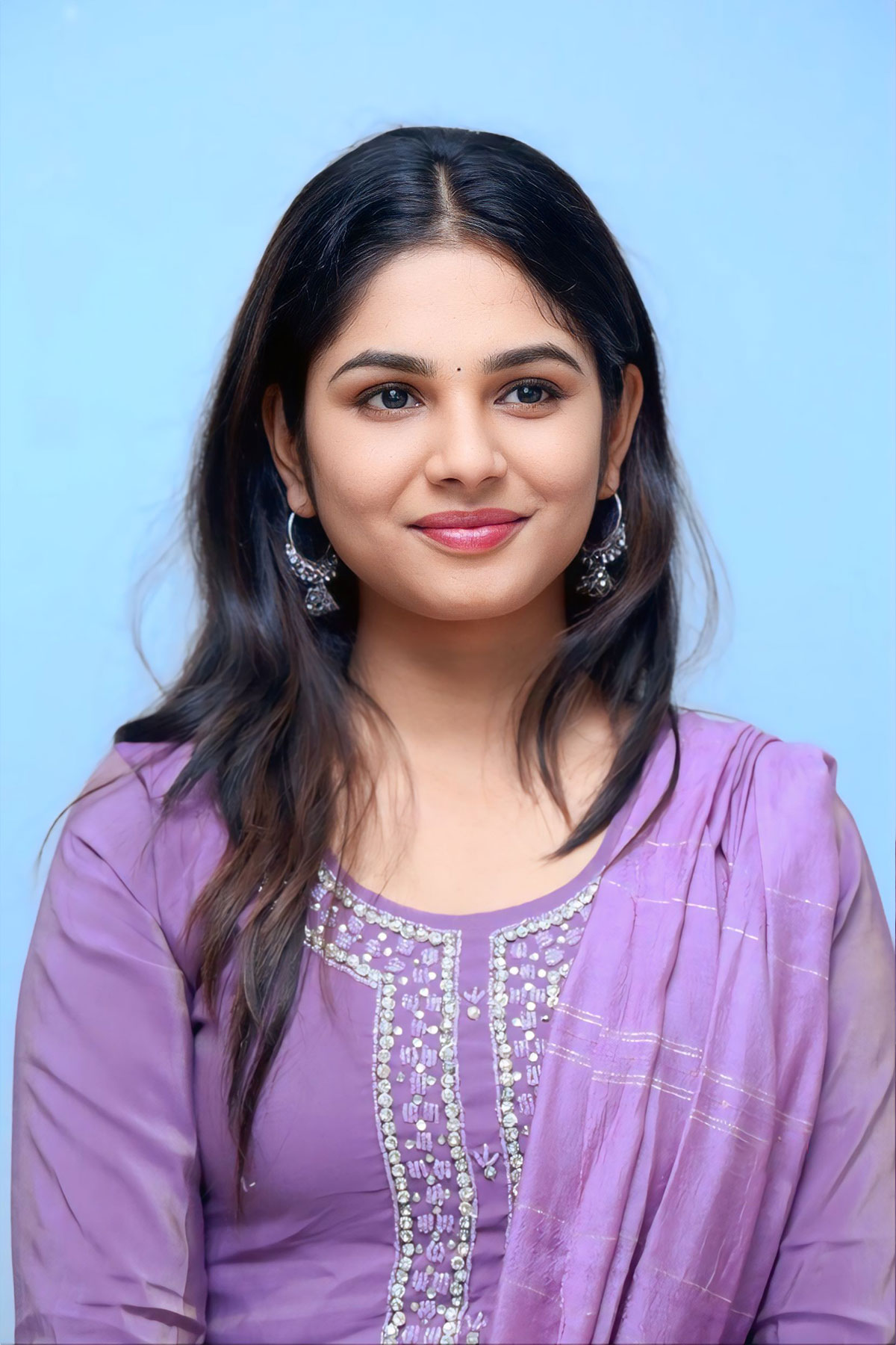 Bookie Press Meet Stills: RK Dhanusha in Embellished Mauve Kurta