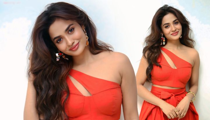 Teju Ashwini Chic Monochrome Look with Colorful Accessories