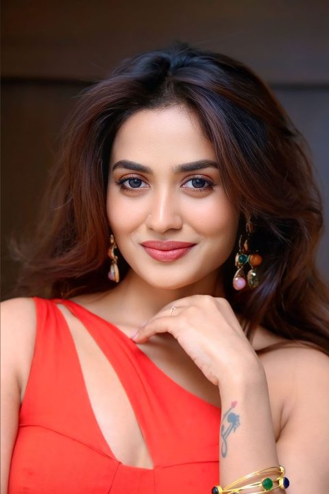 Teju Ashwini Accessories with Statement Stone Drop Earrings