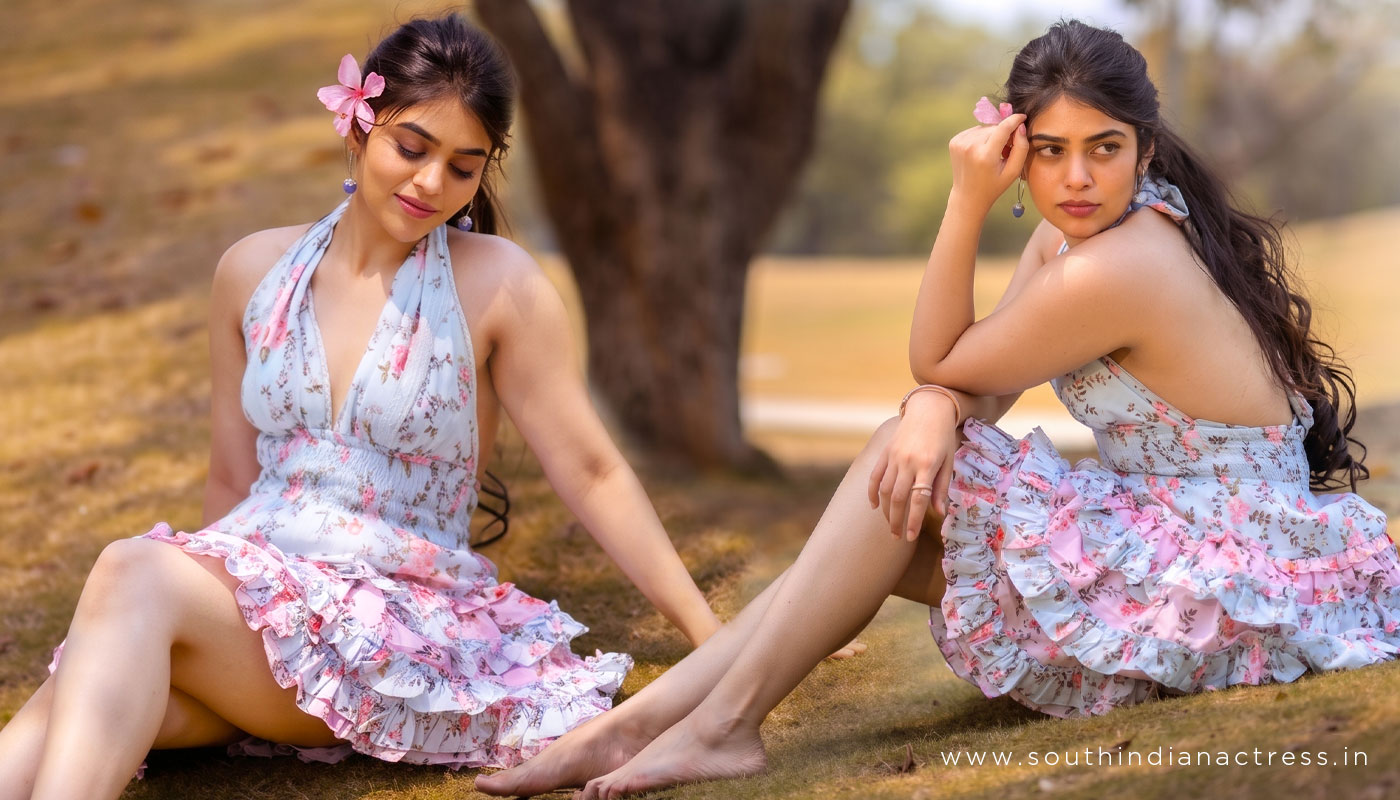 Bandhavi Sridhar Latest Photos: Floral Mini Dress Fashion